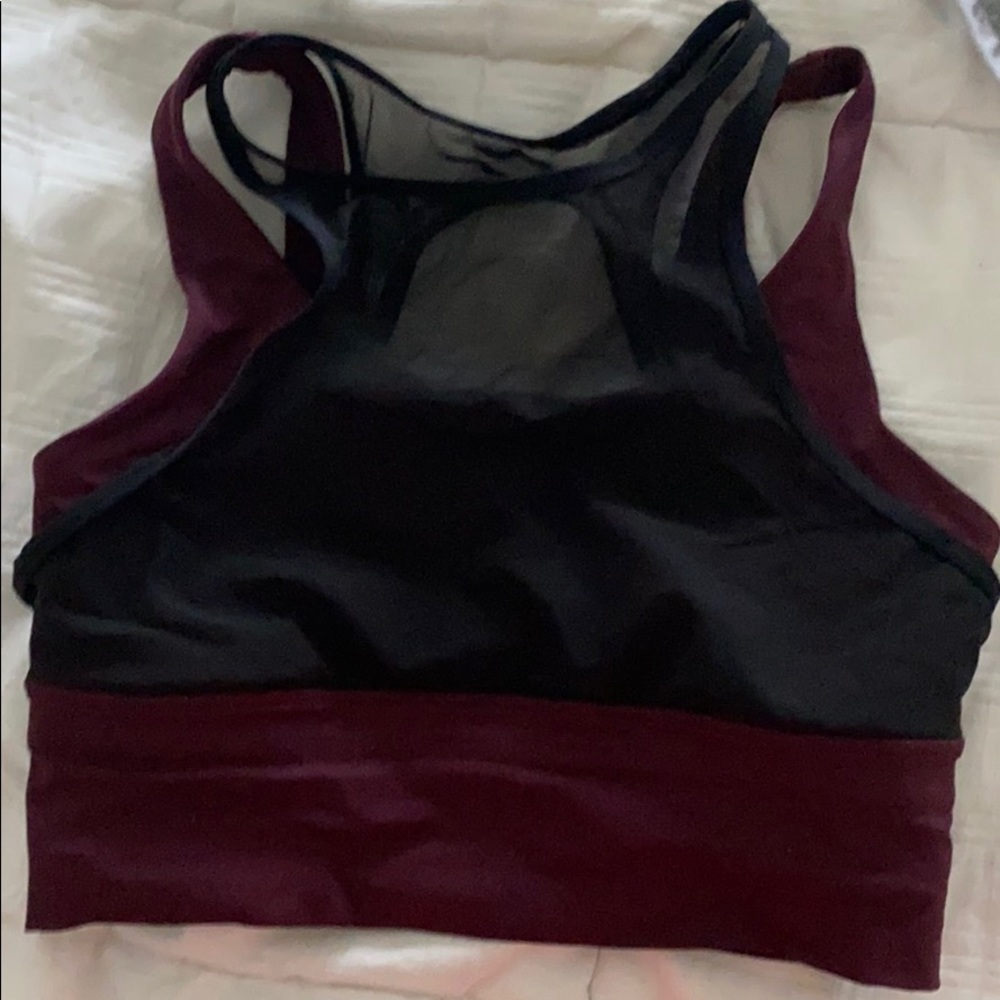 Lululemon maroon& black